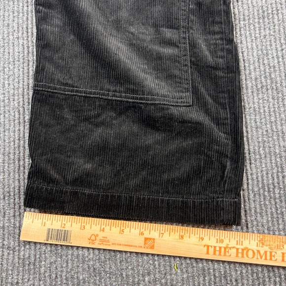 Vintage No Boundaries Pants Men's 38x31 Black Corduroy Carpenter Wide Leg Skater - Picture 6 of 8
